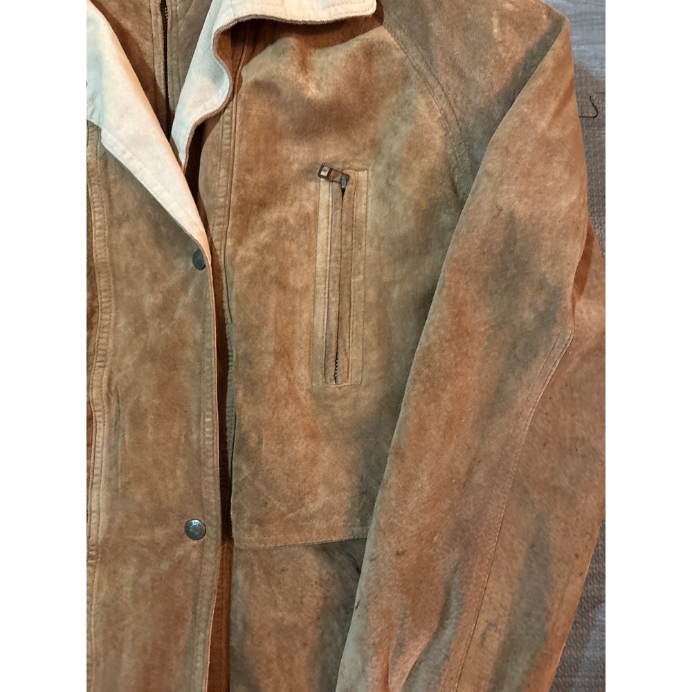 Eddie Bauer Leather field jacket Large - Picture 2 of 6